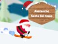 Permainan Salju runtuh Santa Ski Krismas talian