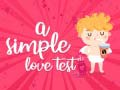 Permainan Ujian Cinta Yang Sederhana talian