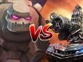 Permainan Tank vs Golem talian