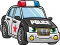 Permainan Kereta Polis Kartun talian