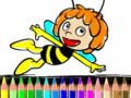Permainan Kembali ke Sekolah: Buku Mewarna Maja Si Lebah talian