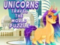 Permainan Teka-teki Unicorns Mengembara Ke Seluruh Dunia talian
