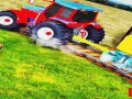 Permainan Traktor Berat Menarik Kereta Api talian