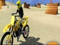 Permainan Aksi Motosikal di Pantai talian