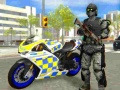 Permainan Simulasi Motor Polis di Bandar talian