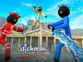Permainan Pertarungan Jalan Stickman: Polis vs Gengster talian