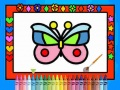 Permainan Warna dan Hiasi Kupu-Kupu talian