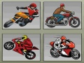 Permainan Memori Motosikal Perlumbaan talian
