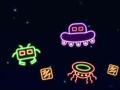 Permainan Penyerang Neon talian