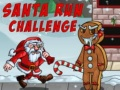 Permainan Cabaran Larian Santa talian