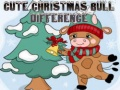 Permainan Perbezaan Lembu Krismas Comel talian