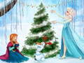 Permainan Puzzle Krismas Olaf talian