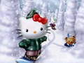 Permainan Puzzle Krismas Hello Kitty talian