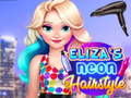 Permainan Gaya Rambut Neon Eliza talian