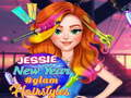 Permainan Jessie Tahun Baru #Gaya Rambut Glamour talian
