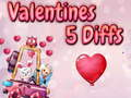 Permainan Valentine 5 Perbezaan talian