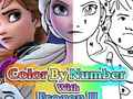 Permainan Warna Mengikut Nombor dengan Frozen II talian