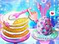 Permainan Chef Unicorn Reka Bentuk Kek talian
