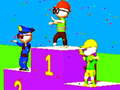 Permainan Knockout Fall Guys Perlumbaan Kerajaan 3D talian