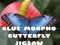 Permainan Jigsaw Kupu-kupu Morpho Biru talian