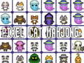 Permainan Mahjong Kucing Pixel talian