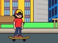 Permainan Wheelie Skateboard talian