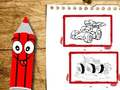 Permainan Buku Mewarna Kereta Kembali ke Sekolah talian