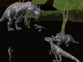 Permainan Memburu Dinosaurus Pelbagai Pemain Tengah Malam talian