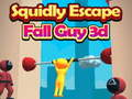 Permainan Melarikan Diri Sotong: Fall Guy 3D talian
