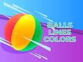 Permainan Bola Garis Warna talian