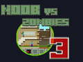 Permainan Noob melawan Zombie 3 talian