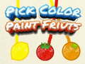 Permainan Pilih Warna Cat Buah talian
