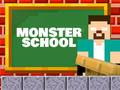 Permainan Sekolah Monster: Roller Coaster & Parkour talian