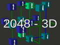 Permainan 2048 - 3D talian
