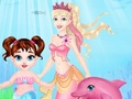 Permainan Bayi Taylor Menyelamatkan Kerajaan Puteri Duyung talian