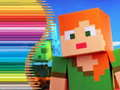 Permainan Buku Mewarna untuk Minecraft talian