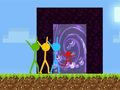 Permainan Stickman Parkour Langit talian
