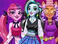 Permainan Puteri Sekolah Menengah Monster Mash talian