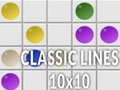 Permainan Garis Klasik 10x10 talian
