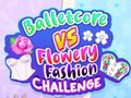Permainan Balletcore vs Cabaran Fesyen Bunga talian