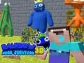 Permainan Survivor Noob Pelangi 3D talian