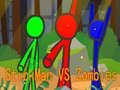 Permainan StickMan Beradik Vs Zombie talian