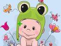 Permainan Perbezaan Bayi Comel talian