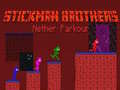 Permainan Saudara Stickman Parkour Nether talian
