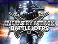 Permainan Serangan Infantri Pertempuran 3D FPS talian