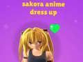 Permainan Sakora: Memakai Anime talian