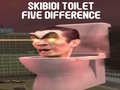 Permainan Skibidi Toilet Lima Perbezaan talian