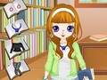 Permainan Menghias Gadis Perpustakaan talian