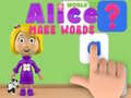 Permainan Dunia Alice: Buat Kata talian