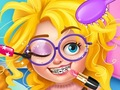Permainan Salon Makeup Gadis Nerd talian
